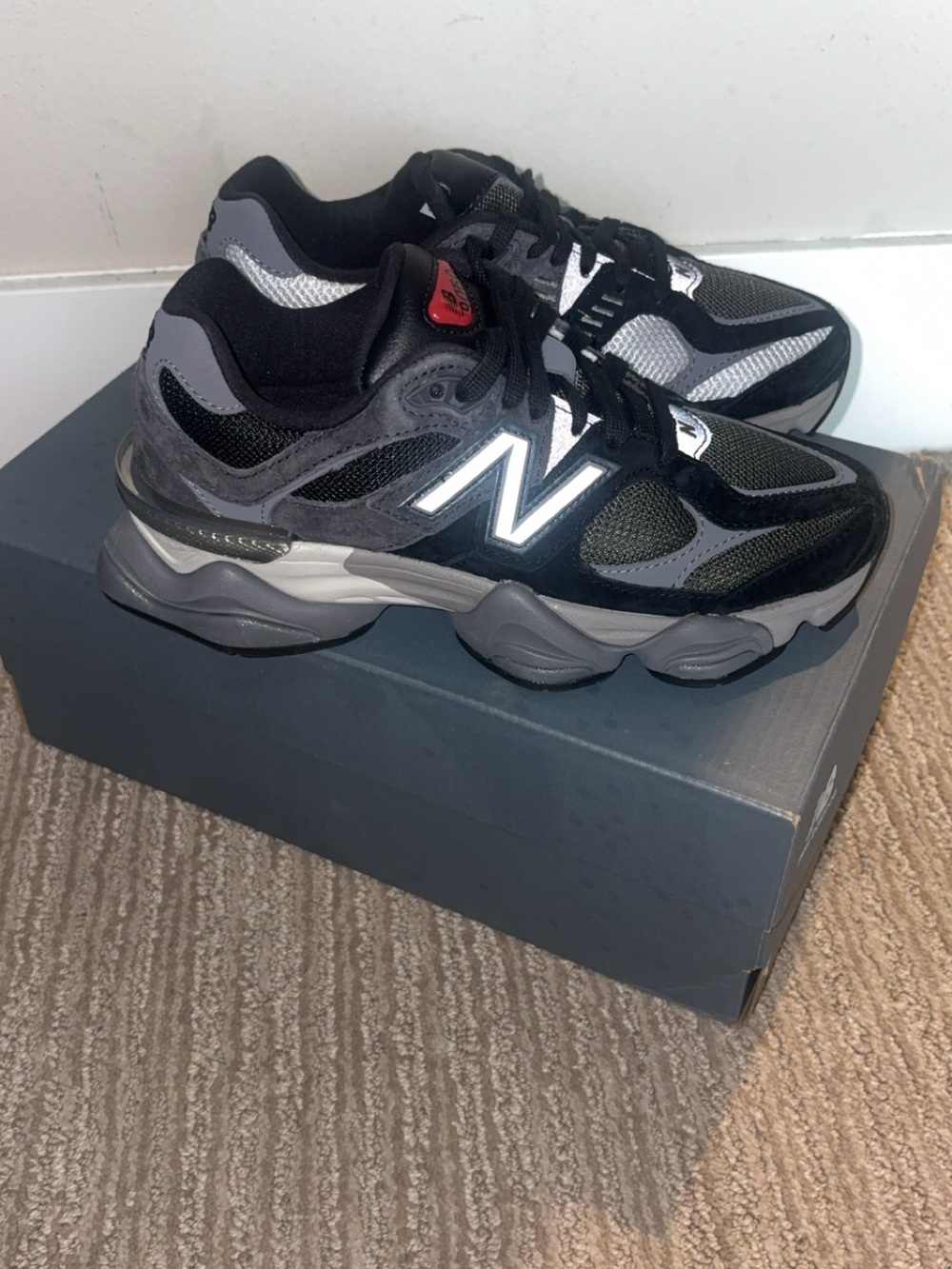 New Balance 9060 Lifestyle Black/Gray Sneakers